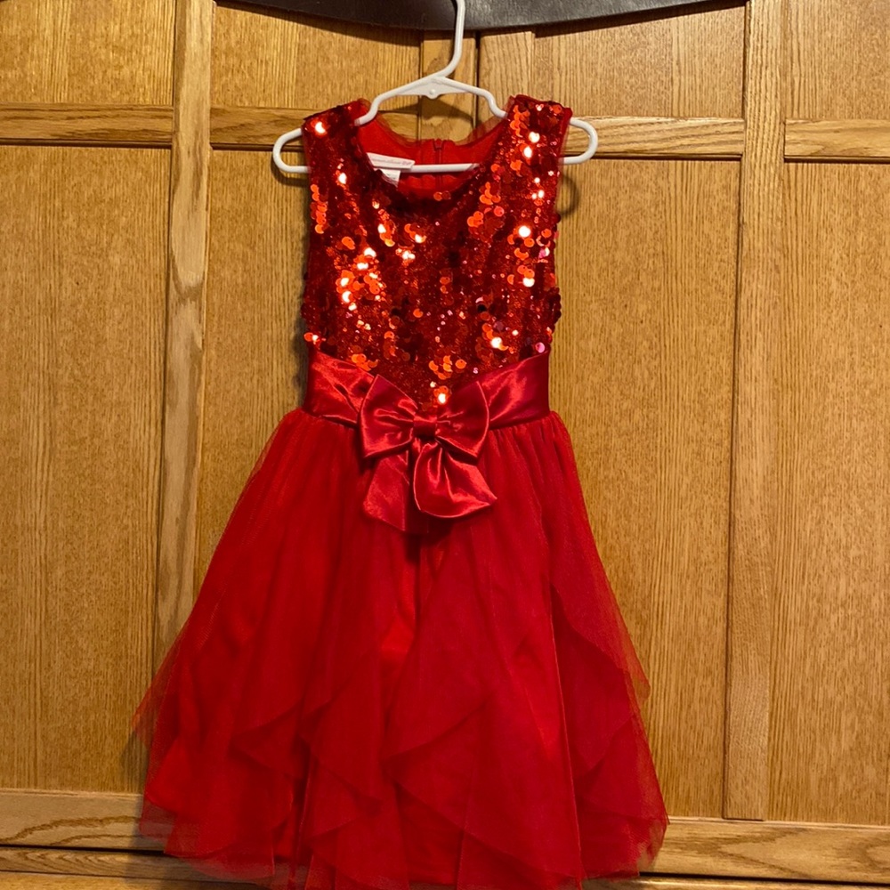 ❤️❤️Sparkling Red Girls Dress❤️❤️